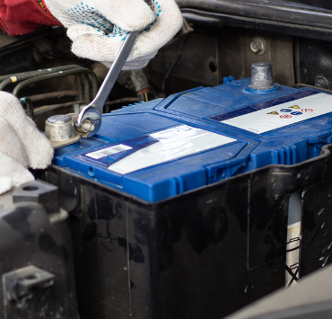 batteria dell'auto scarica